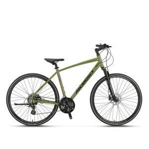 Mosso Legarda Pro X21 MSM H Şehir Bisikleti 21 Vites 46 Kadro (165 cm üstü boy) Yeşil Siyah