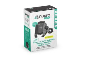 Nukrotech Mrt 4 Yastıklı Titreşim Modüllü Telefon Tutucu