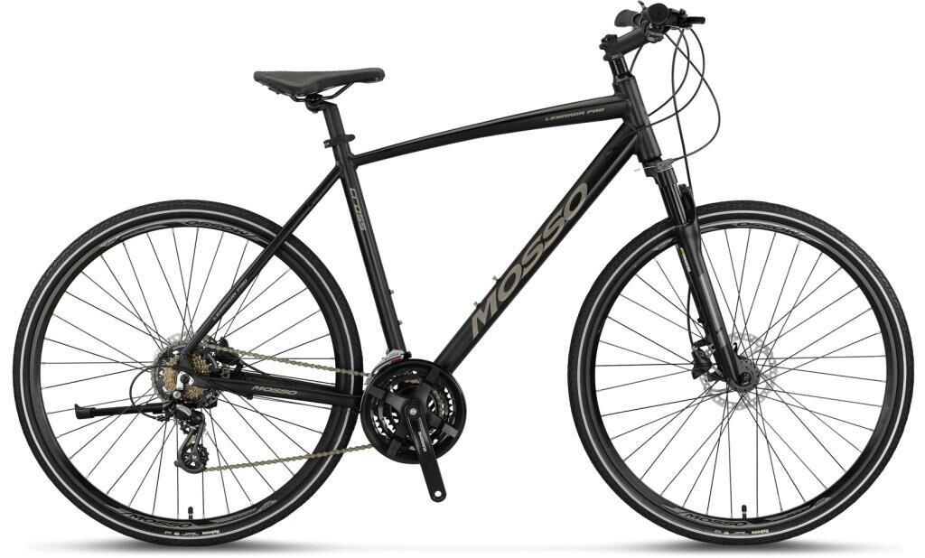 Mosso Legarda Pro X24 MSM H Şehir Bisikleti 24 Vites 46 Kadro (165 cm üstü boy) Siyah Antrasit