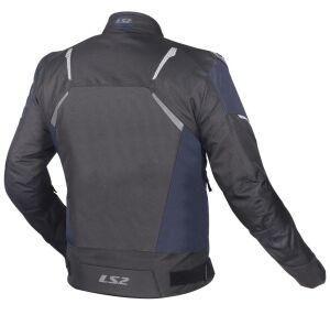 LS2 Zoom H2O Su Geçirmez Motosiklet Montu A Sertifikalı Ce Korumalı Alc Motosiklet Siyah - SMALL