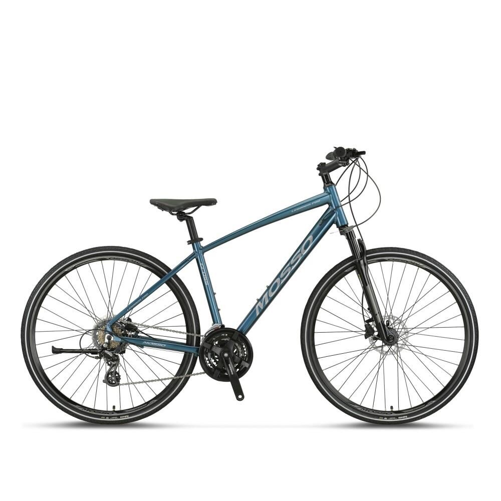 Mosso Legarda Pro X24 MSM H Şehir Bisikleti 24 Vites 46 Kadro (165 cm üstü boy) Mavi Gümüş