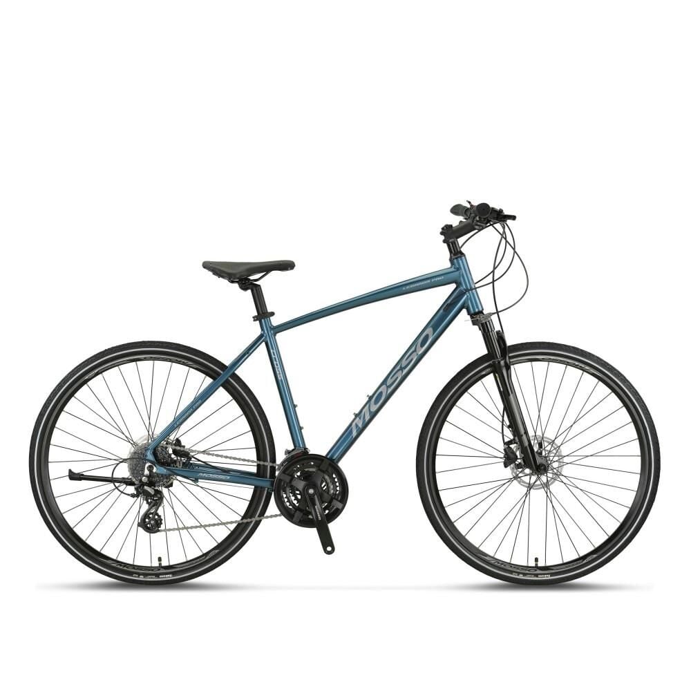 Mosso Legarda Pro X24 MSM H Şehir Bisikleti 24 Vites 51 Kadro (175 cm üstü boy) Mavi Gümüş