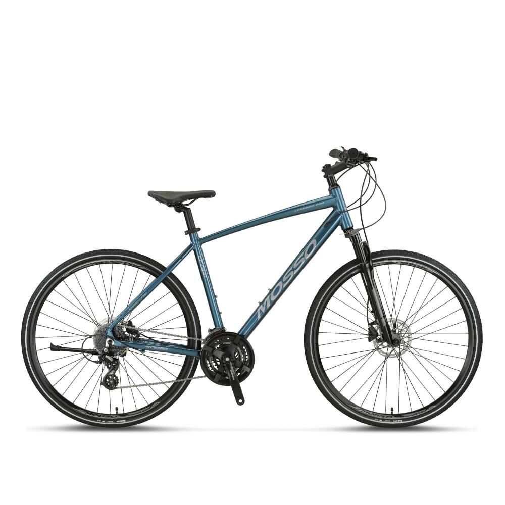Mosso Legarda Pro X24 MSM H Şehir Bisikleti 24 Vites 51 Kadro (175 cm üstü boy) Mavi Gümüş