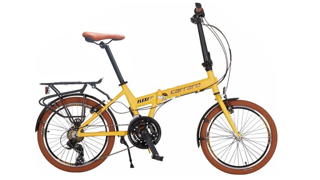 Carraro Flexi 121V 21 Vites Katlanır Bisiklet Sarı Siyah