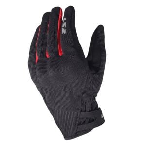LS2 Dart 2 Evo Mosiklet Eldiven CE onaylı KP-1 Sertifikalı EN 13594:2015 Standartına uygun Siyah Kırmızı - MEDIUM