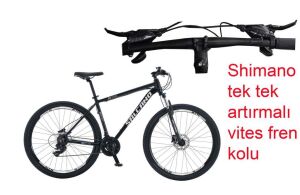 Salcano NG Team 200 29HD 19 Kadro Hidrolik Disk Fren 21 Vites Dağ Bisikleti (175 cm üstü boy) Siyah Gümüş