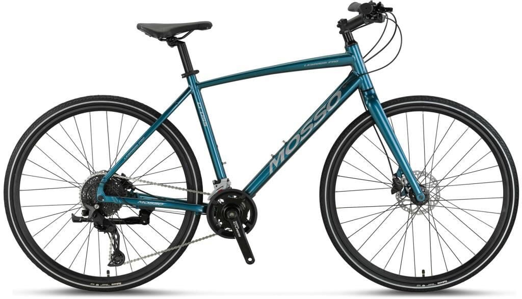 Mosso Legarda Pro X20 MDM Hidrolik Şehir Bisikleti 20 Vites 46 Kadro (165 cm üstü boy) Mavi Gümüş