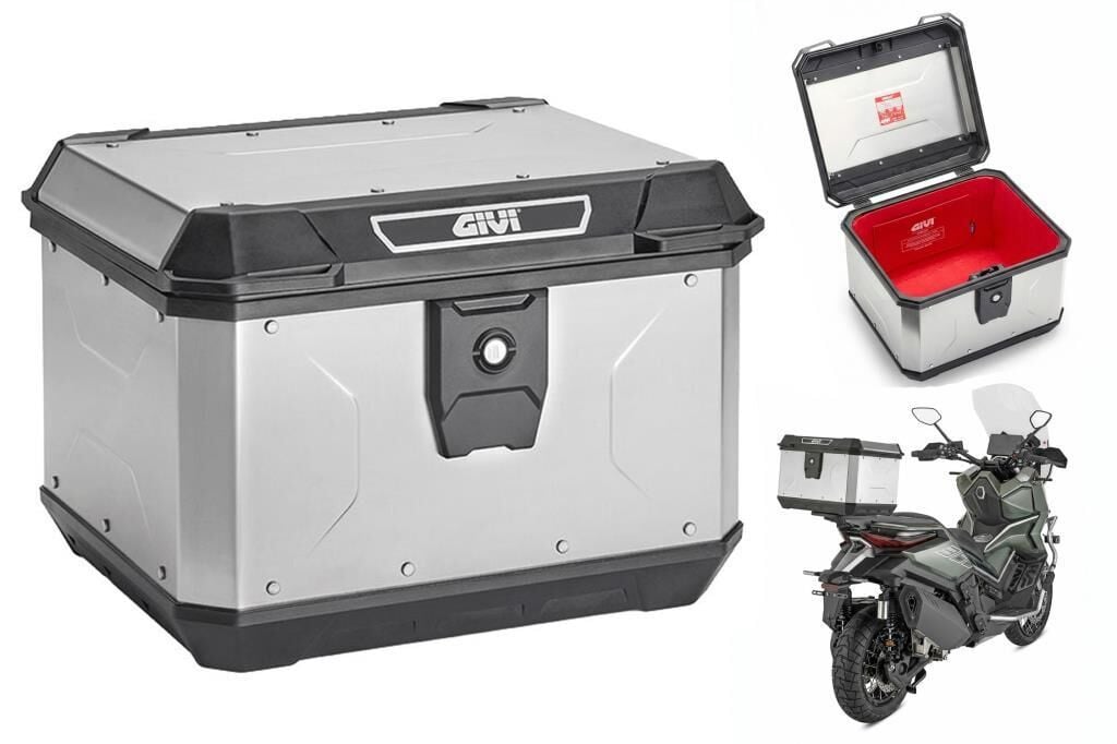GIVI ALP44 Alpina Motosiklet Çantası Alüminyum 44 Lt Keçe İç Astar