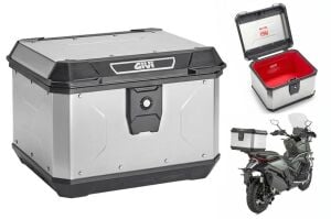 GIVI ALP44 Alpina Motosiklet Çantası Alüminyum 44 Lt Keçe İç Astar