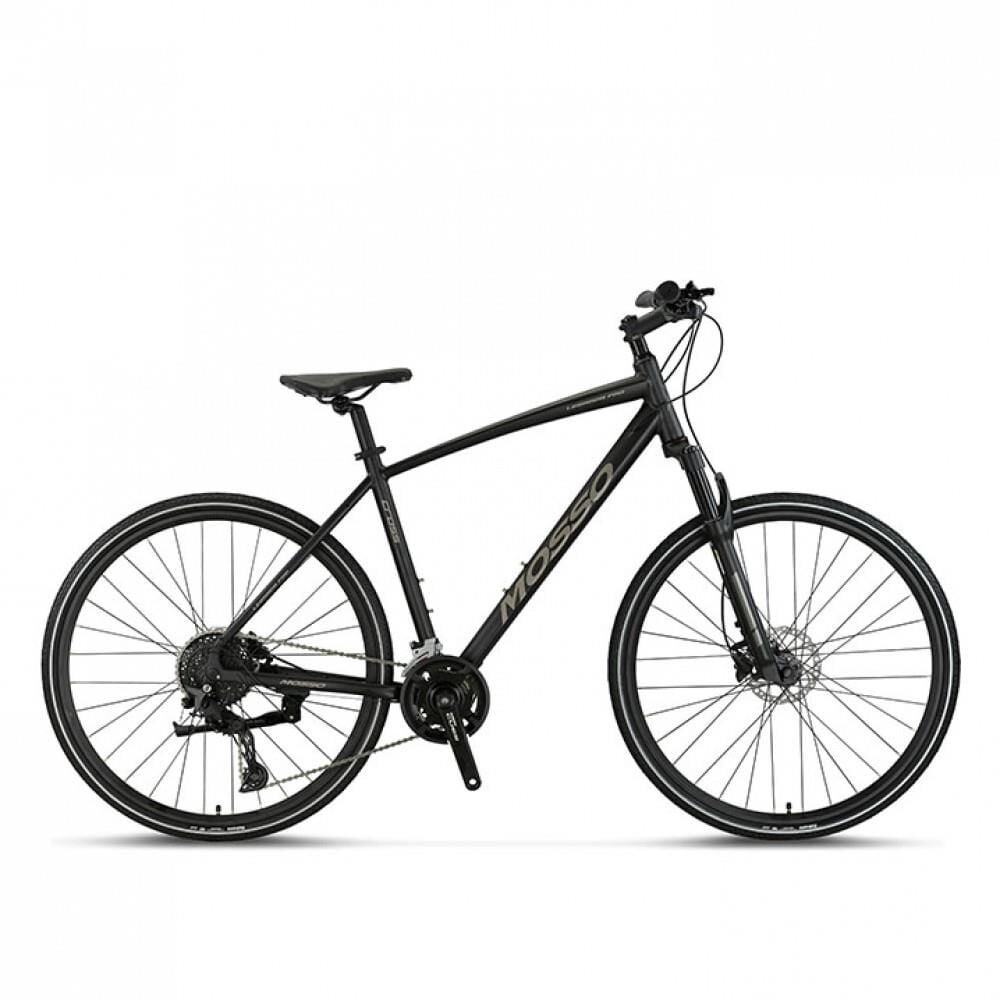 Mosso Legarda Pro X20 MSM Hidrolik Şehir Bisikleti 20 Vites 46 Kadro (165 cm üstü boy) Siyah Antrasit