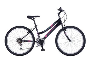 Salcano Excel 24 Lady Genç Kız Bisikleti (140 / 160 cm arası boy) Siyah Pembe