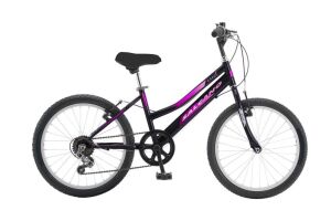 Salcano Excel 20 Jant Kız Çocuk Bisikleti (120 / 145 cm arası boy) Siyah Pembe