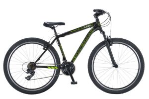 Salcano Lion 27.5 Jant 18 Kadro Dağ Bisikleti (170 Cm Üstü Boy) Siyah Yeşil