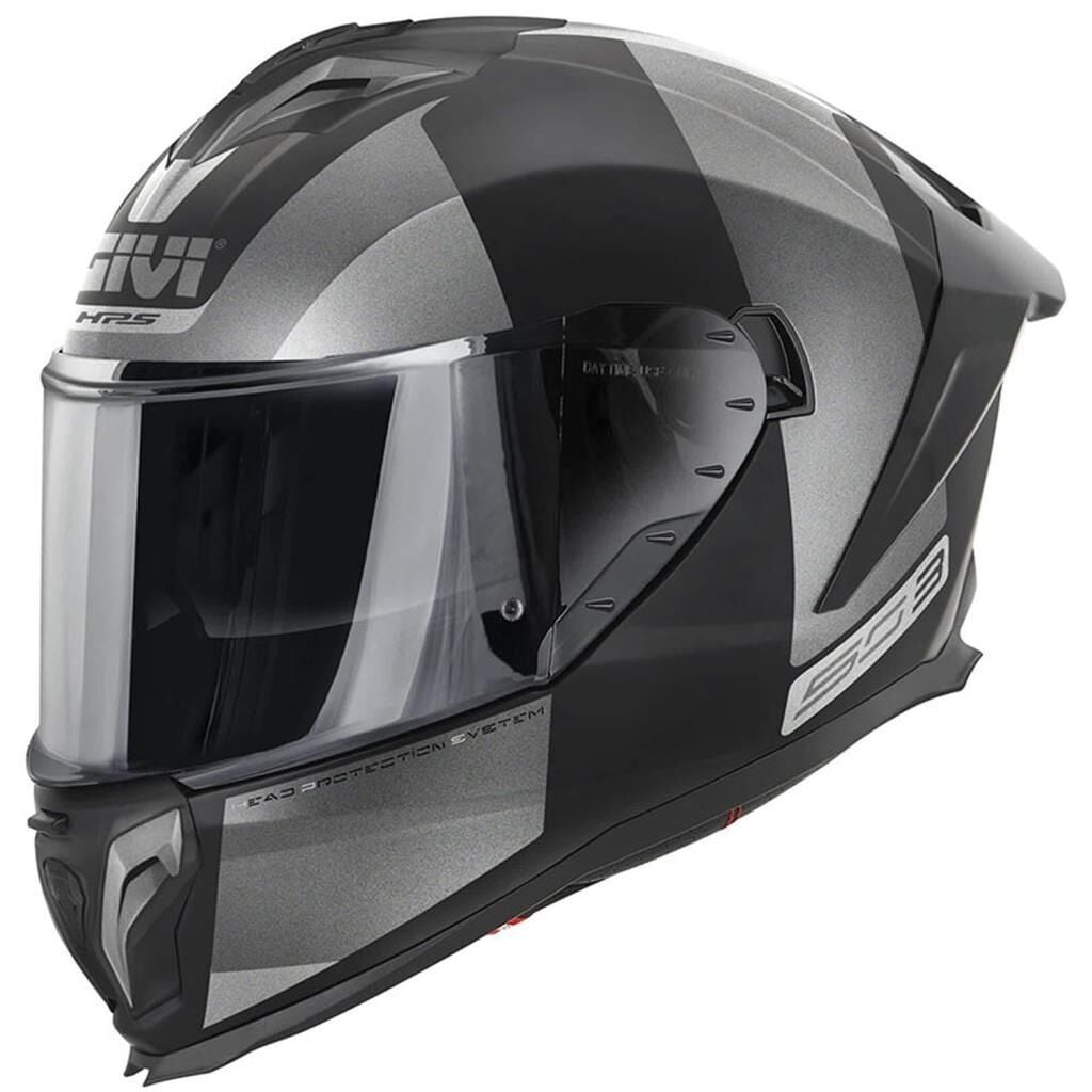 Givi 50.3 Vision Full Face Motosiklet Kaskı ECE 22.06 sertifikalı, dahili güneş vizörü,,gözlük yuvalı, Pinlock dahil