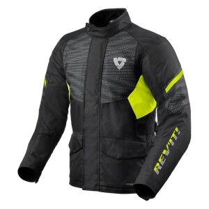 Revit Duke H2O Su Geçirmez Motosiklet Montu A Sertifikalı Ce Korumalı Alc Motosiklet Siyah Sarı - MEDIUM