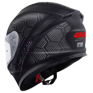 Givi 50.X Snake (Karbon Desen) Motosiklet Kaskı ECE 22.06 sertifikalı Mat Siyah - XLARGE