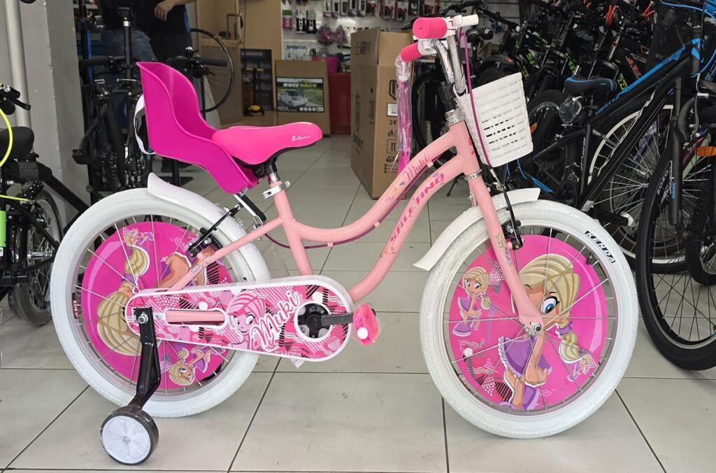 Salcano Muki 20 Jant Kız Çocuk Bisikleti (120/140 cm boy) Pudra