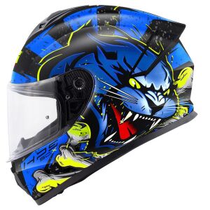 Givi 50.X Wild Motosiklet Kaskı ECE 22.06 sertifikalı Mat Siyah Mavi - MEDIUM
