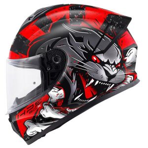 Givi 50.X Wild Motosiklet Kaskı ECE 22.06 sertifikalı Mat Siyah Kırmızı - XSMALL