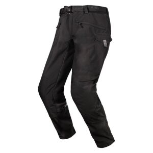 Douglas Su ve Rüzgar Geçirmez 3 Katmanlı Softshell Korumalı Motosiklet Pantolonu Siyah - MEDIUM