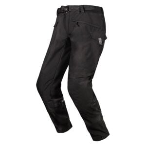 Douglas Su ve Rüzgar Geçirmez 3 Katmanlı Softshell Korumalı Motosiklet Pantolonu Siyah - LARGE