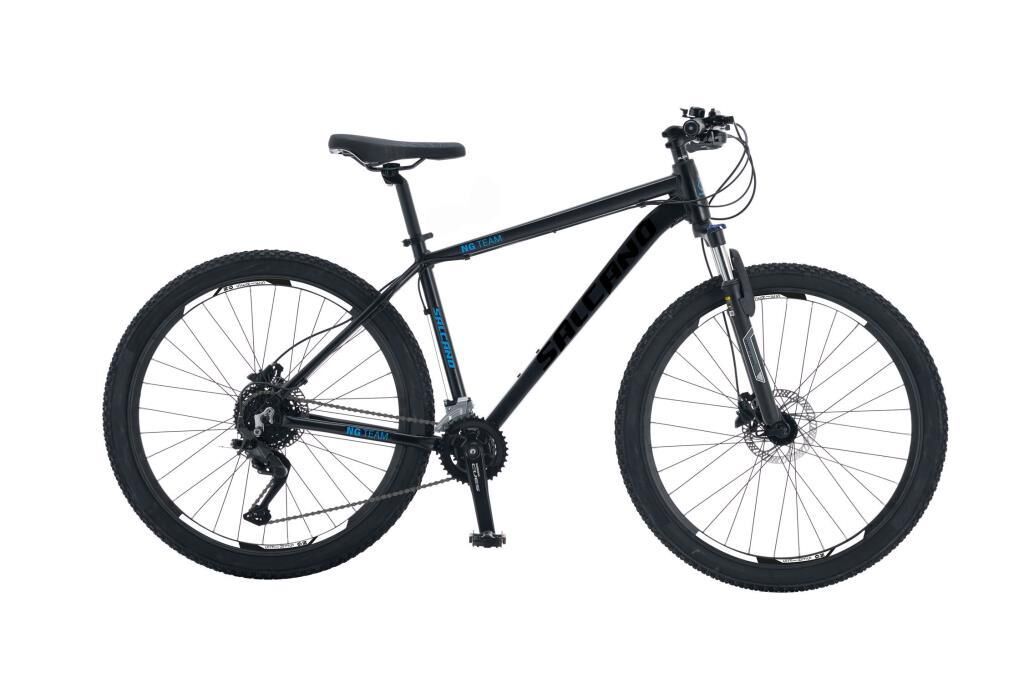 Salcano NG Team 100-18 29HD 19 Kadro 18 Vites Hidrolik Disk Fren Dağ Bisikleti (175/185 cm arası boy) Siyah Mavi