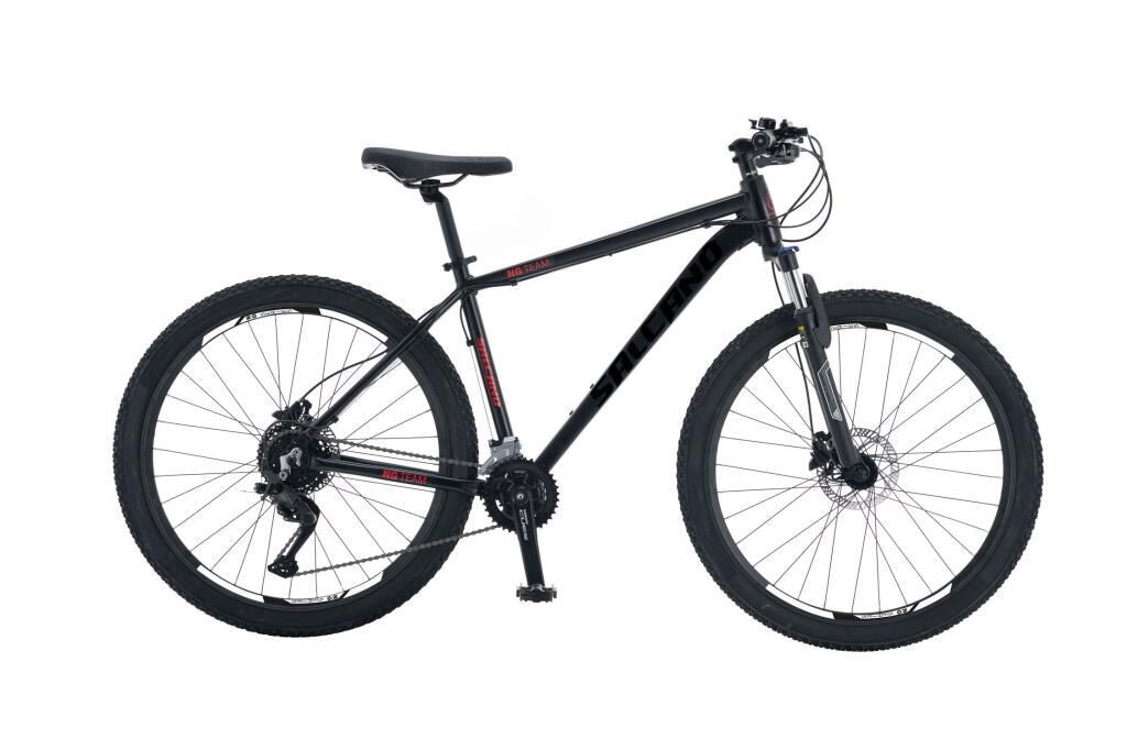 Salcano NG Team 100-18 29HD 19 Kadro 18 Vites Hidrolik Disk Fren Dağ Bisikleti (175/185 cm arası boy) Siyah Kırmızı