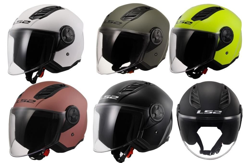 LS2 Airflow 2 Açık Kask ECE 22.06 sertifikalı