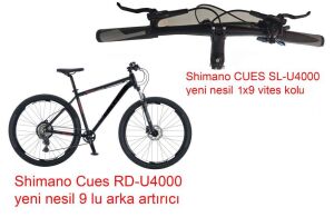 Salcano NG Team 100-9 29HD 19 Kadro 9 Vites Hidrolik Disk Fren Dağ Bisikleti (175/185 cm arası boy) Siyah Kırmızı