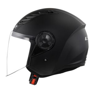 LS2 Airflow 2 Açık Kask ECE 22.06 sertifikalı Mat Siyah - SMALL