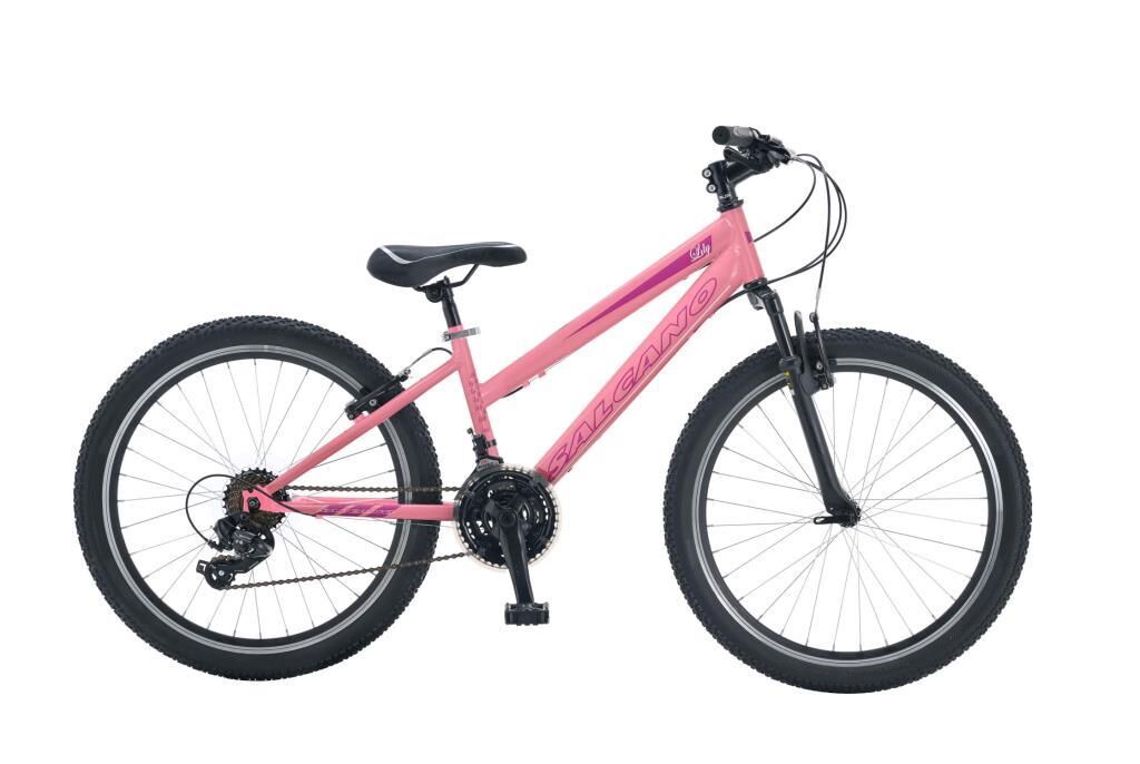 Salcano Lily 24V13 Genç Kız Bisikleti (135 ile 155cm arası boy) Pudra Pembe